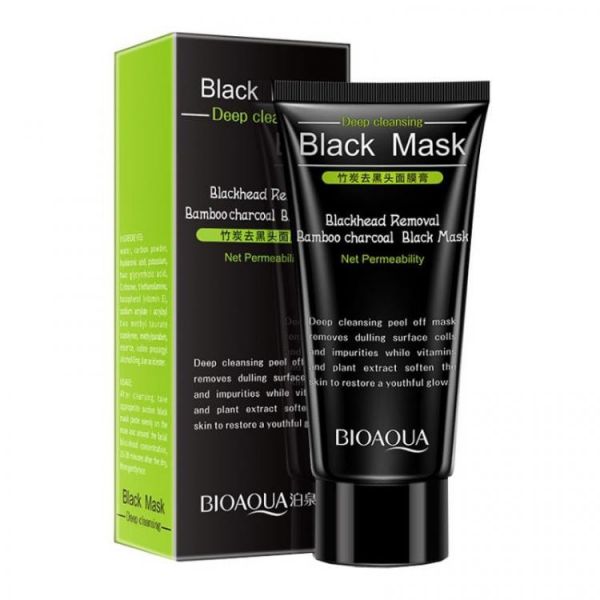 Black cleansing mask film with bamboo charcoal Bioaqua Bamboo charcoal 60g